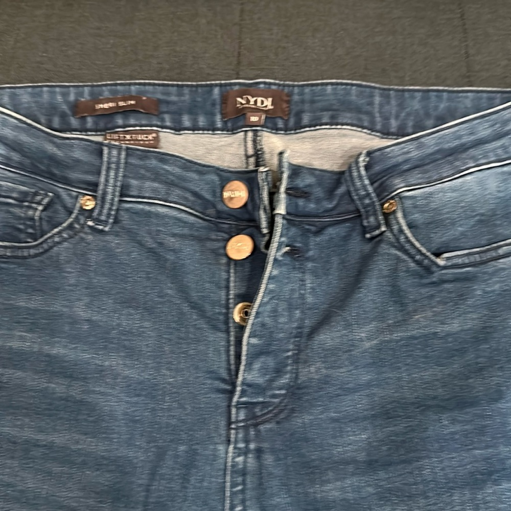 NYDJ size 10 Sheri Slim Ankle Jeans
